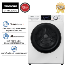 [Lắp đặt trong vòng 24h] Máy Giặt Cửa Trước Panasonic NA-S96FG1WVT- Diệt Vi Khuẩn 99.9% – Bảo Hành Chính Hãng 12 tháng