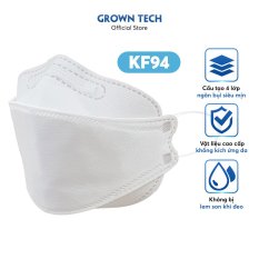 QUÀ TẶNG KHÔNG BÁN:KHẨU TRANG GROWNTECH KF94 1 CHIẾC-HÀNG TẶNG DÙNG THỬ XIN ĐÁNH GIÁ(xaythịt)