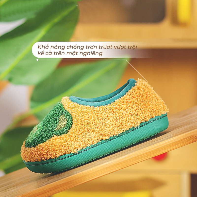 Giày lông cừu trẻ em Cheerful Mario TL-9207 siêu nhẹ siêu mềm cho bé