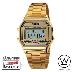 Đồng hồ Unisex SKMEI 1123 Điện Tử – Màu Vàng