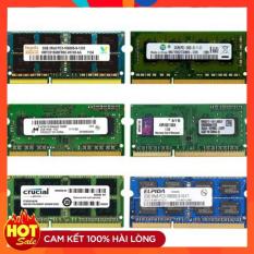 Ram Laptop 4GB 2GB DDR3 DDR3L bus 1600 1333 1066 PC3 nhiều hãng micron hynix samsung . . .