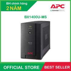 Bộ lưu điện APC: Back-UPS 1400VA, 230V, AVR, Universal and IEC Sockets – BX1400U-MS