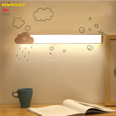 Đèn LED MONSKY VERCO bàn học, bài làm việc dán tường – dán tủ – 3 chế độ ánh sáng – tăng giảm ánh sáng [ẢNH THẬT 100%].