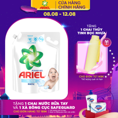 Nước giặt Ariel Matic Dịu Nhẹ Túi 3.25KG