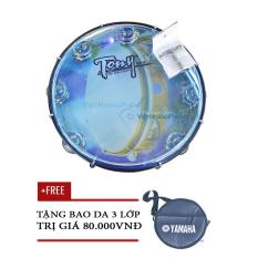 Trống lắc tay – trống gõ bo – Tambourine Cao Cấp TONY (USA) – Tặng bao da 3 lớp – HappyLive Shop
