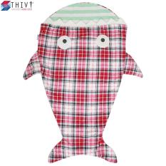 Túi Ngủ Tạo Hình Cá Mập Cho Bé – Nhiều Họa Tiết – THIVI – Cho Bé Giấc Ngủ Ngon, Không Bị Lạnh Do Tốc Chăn Khi Ngủ