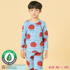 Đồ bộ dài tay mặc nhà cotton mịn cho bé trai U1014 – Unifriend Hàn Quốc, Cotton Organic