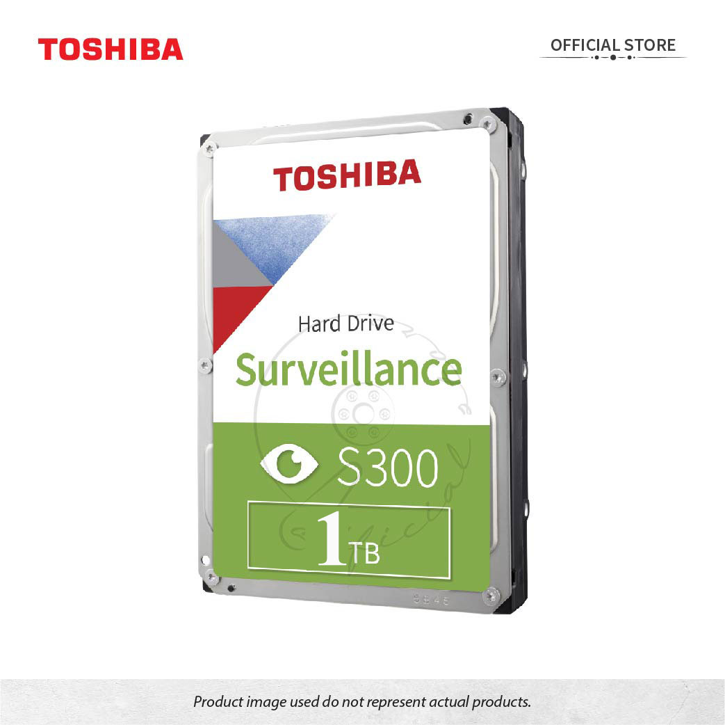 Ổ cứng Camera Toshiba S300 1TB Surveillance Chuyên Dụng Cho Camera - Hàng Chính Hãng - Bảo Hành 1 Đổi...