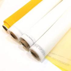 40-420 Lưới 165CM Rộng 16T-165T Trắng Vàng Polyester In Lụa Vải Lưới handwork Tự Làm Lọc Lưới Dệt May