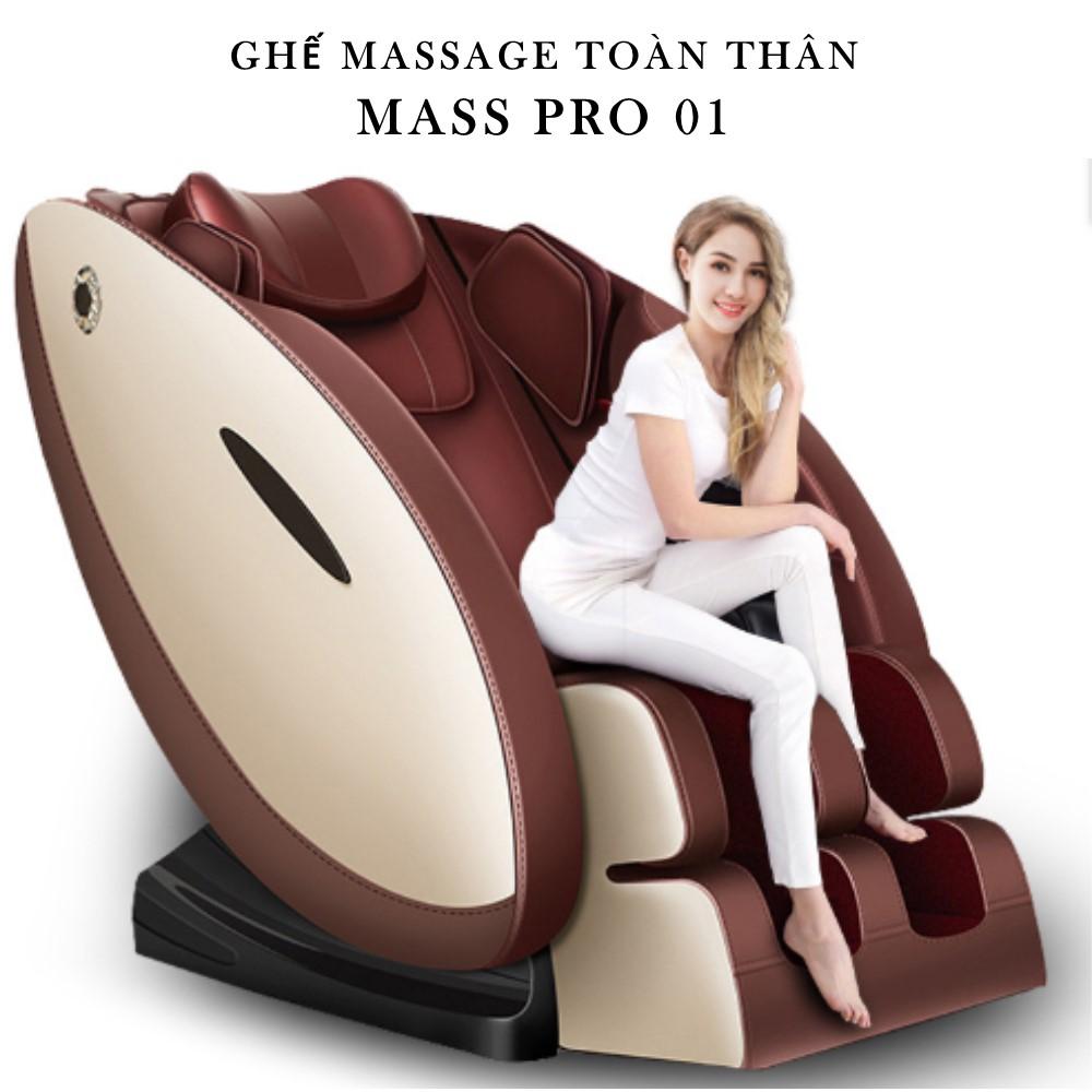 Ghế Massage Toàn Thân MASS PRO 01 cao cấp kết nối Bluetooth