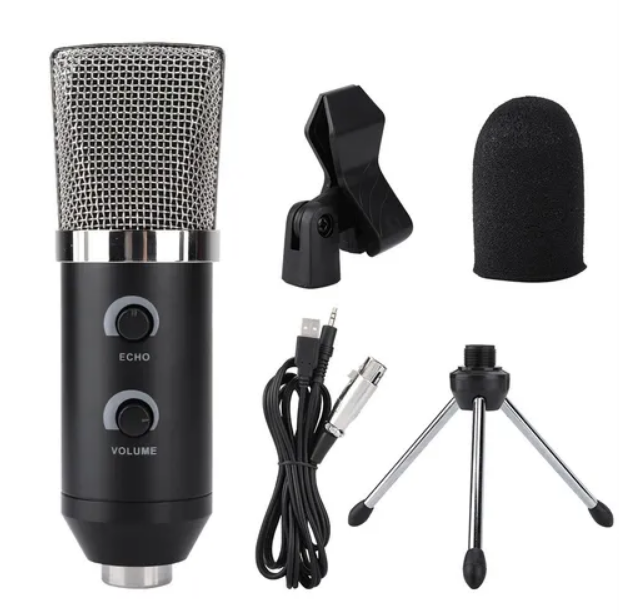 [Phân phối chính hãng] Micro USB Glosrik GL750 - Mic thu âm, livestream, chat voice, karaoke đa năng (Đi kèm...
