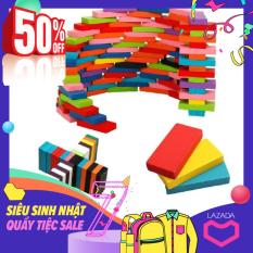 Đồ chơi trẻ em – Bộ đồ chơi 100 quân Domino bằng gỗ