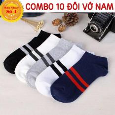 Combo 10 Đôi Tất Vớ Nam Cổ ngắn – giá rẻ vải đẹp, giao màu ngẫu nhiên