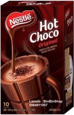 Bột Cacao Nestle Hot Choco hộp 240gram (10 gói x 24gram)