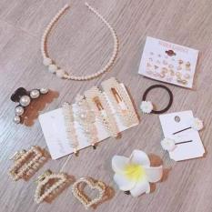Bộ Kẹp Tóc 37 Món, phụ kiện thời trang, kẹp tóc hót