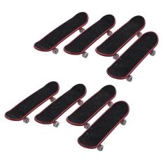 8 Pcs Professional Mini Fingerboards/ Finger Skateboard, Unique Matte Surface (Random Patterns and Colors)