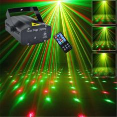 Đèn Chiếu Laser Vũ Trường Cảm Biến Âm Thanh. Đèn Chiếu Sao Trang Trí Mini Laser Stage Lighting. Đèn chiếu Laze mini trang trí sân khấu/ vũ trường, quán caffe, nhà hàng