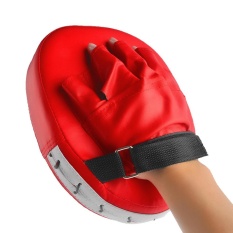 360DSC Boxing Mitt Training Target Punch Pad Glove Red – intl