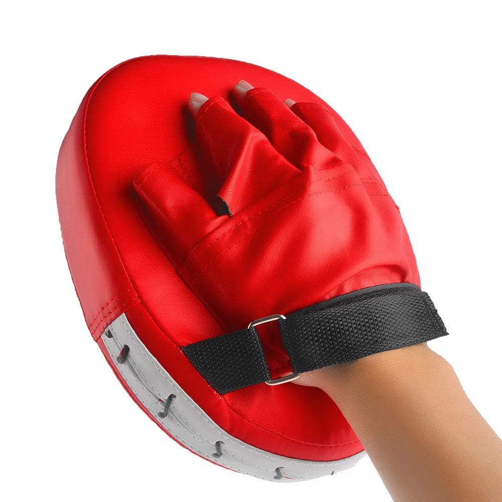 360DSC Boxing Mitt Training Target Punch Pad Glove Red - intl
