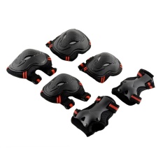 6 cái Ván Trượt Đi Xe Đạp Khuỷu Tay Đầu Gối Cổ Tay Bảo Vệ An Toàn Gear Miếng Lót Bảo Vệ Người Lớn-quốc tế