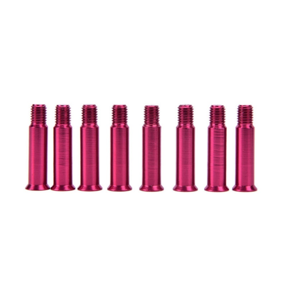 8pcs Aluminum Roller Skate Shoes Single Face Spikes Nail Screws
34mm Red - intl