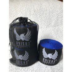 Băng quấn tay boxing ,MÀU XANH handwwraps Unisus ( Muay, martial art )võ tự do