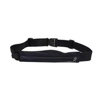 Bang Sport Running Waist Bum Bag Belt Single Pouch (Black) - intl