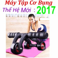 Bánh xe tập cơ bụng cỡ lớn cao cấp hiện đại 3 bánh xe ( 2017 ) Hàng Nhập Khẩu