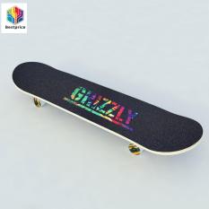 Bestprice-Ván Trượt Giấy Nhám 4 Bánh Xe Trẻ em Chống Trơn Trượt Hoạt Động Ngoài Trời-quốc tế