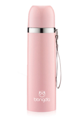 Bình nước giữ nhiệt Bongda 500ml (Hồng nhạt)