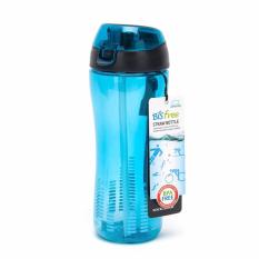 Bình nước thể thao Lock&Lock Bisfree ABF629B có ống hút 650ml (Xanh nước biển)