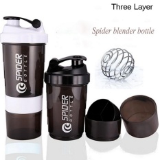 Bình nước thể thao Shakers Tặng kèm con lắc (Màu Đỏ)
