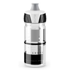 Bình nước xe đạp Elite Crystal Ombra (đen)