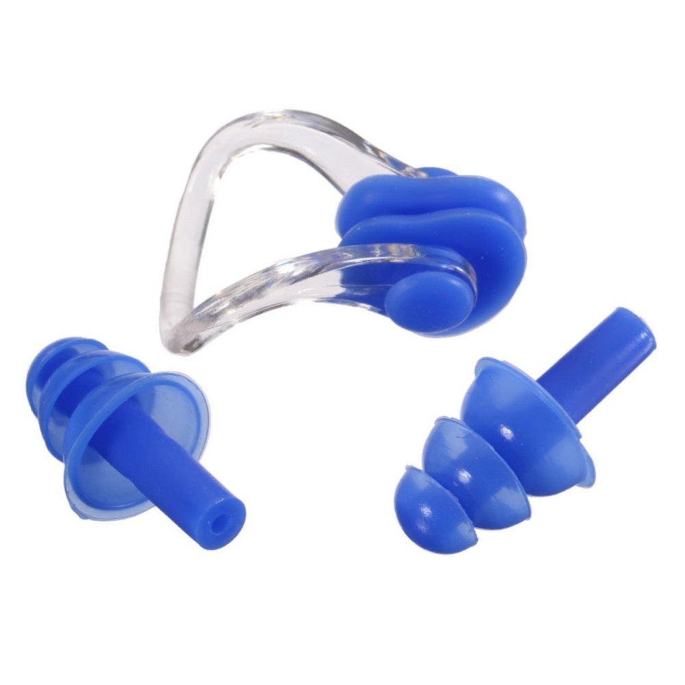 Bịt tai kẹp mũi cao cấp chống nước khi bơi, ngăn nước tuyệt đối POPO Collection