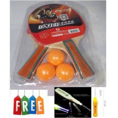 Bộ 2 vợt bóng bàn cao cấp kèm 3 bóng LX-5417