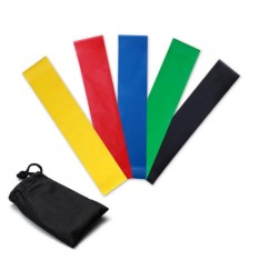 Bộ 5 Dây Đàn Hồi Tập Thể Dục Miniband – TẶNG KÈM TÚI RÚT DÂY