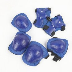 Bộ 6 miếng bảo vệ tay và chân cho bé 2-6 tuổi (Xanh)