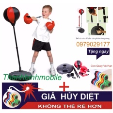 Bộ đồ chơi đấm bốc cho bé + Tặng con quay