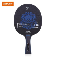 BOER Outdoor Lion Pattern Table Tennis Ping Pong Racket Training Blade (Long Handle) – intl