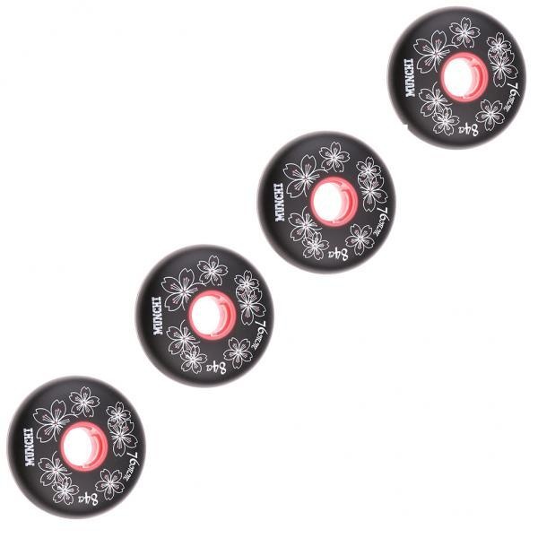 BolehDeals 4 Pieces Inline Roller Hockey Fitness Skate Replacement
Wheel 84A 76mm Black - intl