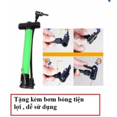 Bơm mini cầm tay, bơm xe đạp tặng kèm bơm bóng tiện lợi