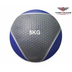 Bóng tạ tập thể lục Thiên Trường 5kg ( Màu xanh- xám)