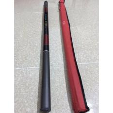 Cần câu tay dạng rút sợi Cacbon 6,3m
