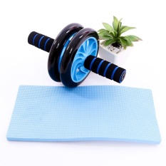 Con Lăn Tập Bụng (Xanh Dương) + Kèm Thảm Lót.