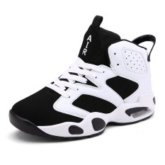 Couple’s Sports Shoes Men’s Women’s Breathable Basketball Shoes Athlete Shoes Outdoor Travelling Shoes Students Shoes White
