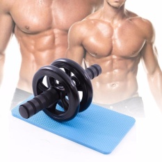 Dụng Cụ Tập Cơ Bụng Đen + Thảm Lót Gối