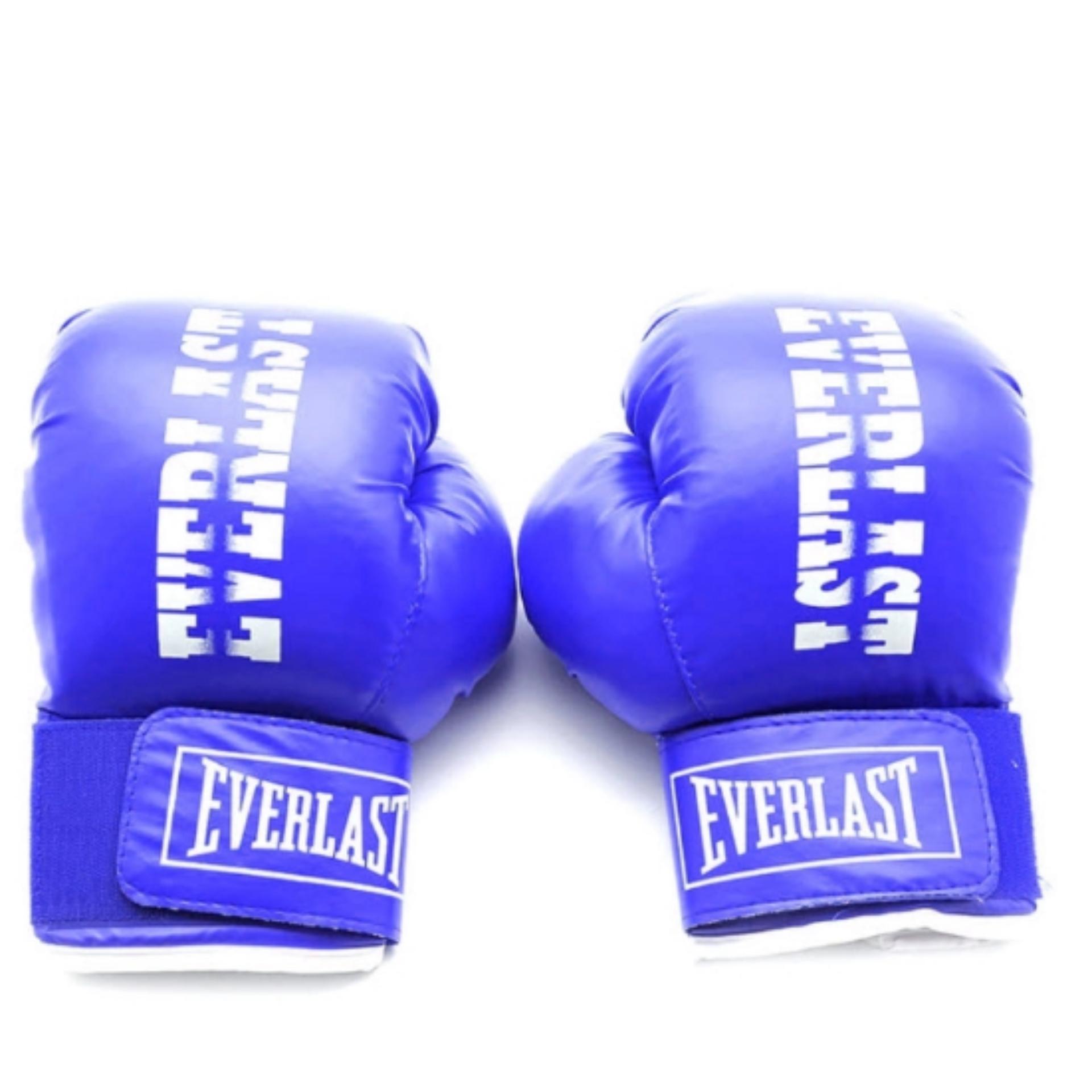Găng đấm boxing Everlast phucthanhsport (Xanh)