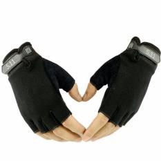 Găng tay bao vệ tay thể thao Nữa ngón – Tập Gym – Đen