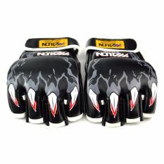 Găng tay Boxing hở ngón (đen)