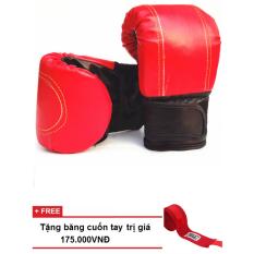 Găng tay đấm bao cát / MMA + tặng băng quấn tay